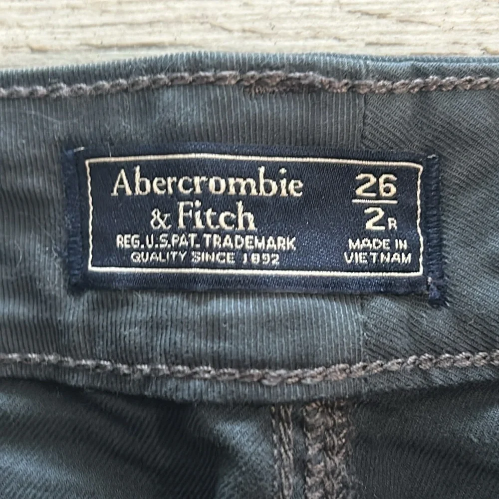 Abercrombie size 26 gray high rise tailored pants